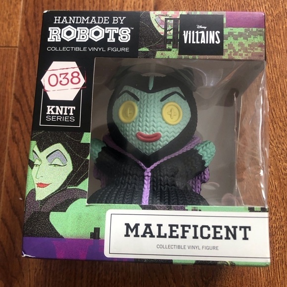 Handmade by Robots Disney Villains: Maleficent collectable Vinyl Figure knit 38 - Picture 1 of 6